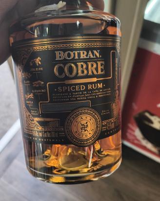 rhum botran cobre speziato 
