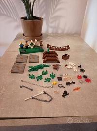 Lotto lego vintage dinosauri dino island