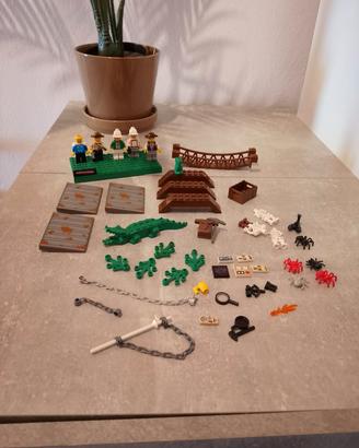 Lotto lego vintage dinosauri dino island