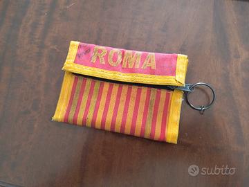 Portafoglio AS Roma Vintage Anni 80 da Stadio