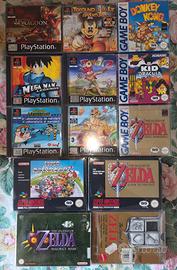 TITOLI RARI NINTENDO SNES NES GAME BOY PS1PS1 