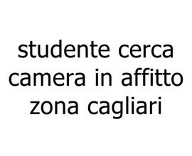 Camera per studente