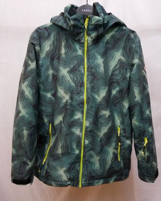 Giacca Sci Bear 14 anni - 164cm Verde/Marrone