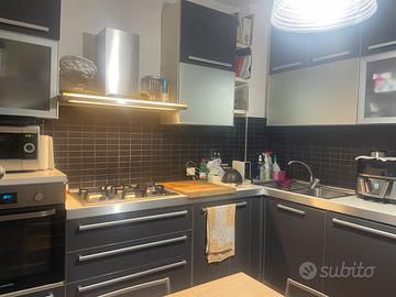 Cucina Stosa angolare grigio opaco