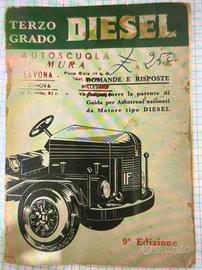 Libro Manuale “Terzo Grado- Diesel anni 50
