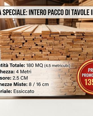 tavole abete nuove 