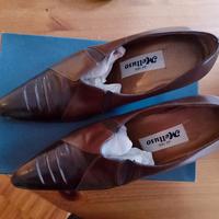 scarpe con tacco melluso n39 colore rovere