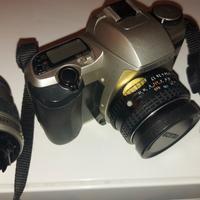 macchina fotografica Pentax MZ 30 con 2 obiettivi