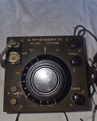 Rarissimo Ricevitore Radio- ALLOCHIO BACCHINI&C