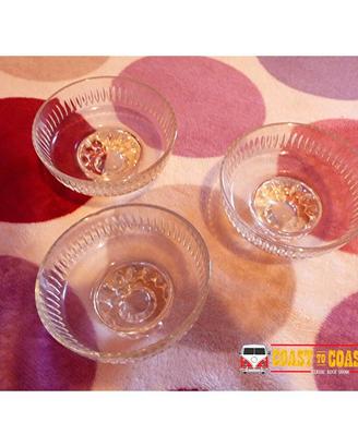 Vintage anni'70 ciotole per frutta e dessert