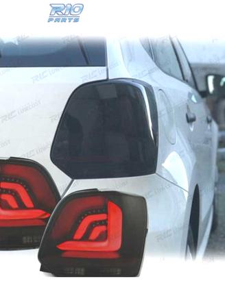 FANALI VOLKSWAGEN VW POLO 6R 6C 09-17 A LED DINAMI