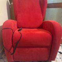 Poltrona reclinabile elettrica