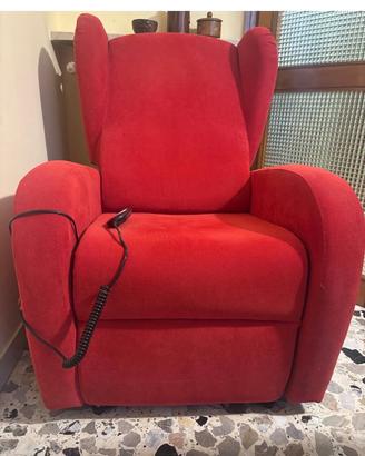 Poltrona reclinabile elettrica