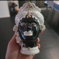 Ceramiche Siciliane di Caltagirone "Testa di Moro