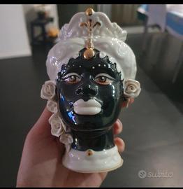 Ceramiche Siciliane di Caltagirone "Testa di Moro