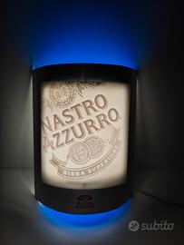 Luci pubblicitarie Birra Nastro Azzurro anni '90
