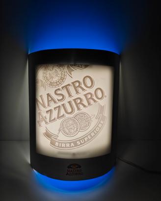 Luci pubblicitarie Birra Nastro Azzurro anni '90