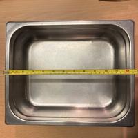 Teglia inox professionale