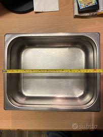 Teglia inox professionale
