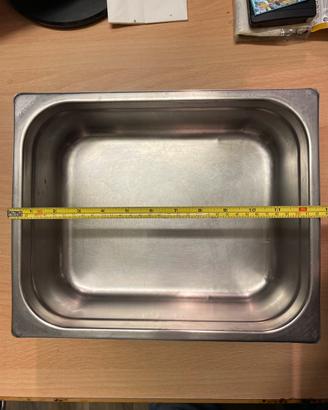 Teglia inox professionale