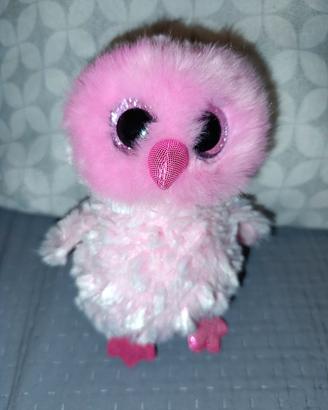 Peluche  Twiggy il Gufo Rosa