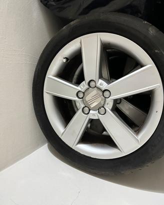 Cerchi seat leon R 17 - stero 2 din completo