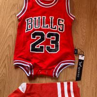 Tutina neonato Jordan bull + calzini