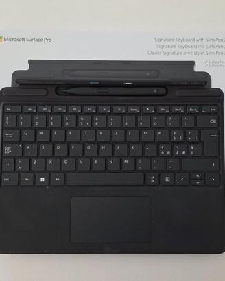 Tastiera Surface Pro 8/9/10/X con Slim Pen 2