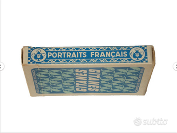 mazzo carte da gioco pubblicità sigarette GITANES