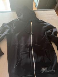 Felpa Block eleven con cappuccio Colore:nero M