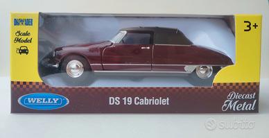 Modellino DS 19 Cabriolet della WELLY