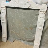 Cornice Camino MARMO DI CARRARA