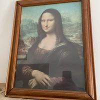 Quadro antico copia della Gioconda monnalisa