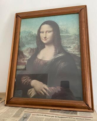 Quadro antico copia della Gioconda monnalisa
