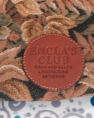 borsa artigianale cuoi tessuto
