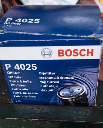 filtro olio motore bosch