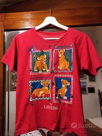 Maglietta simba t shirt re leone Disney