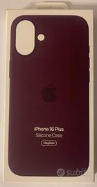 Apple Custodia MagSafe silicone per iPhone16plus