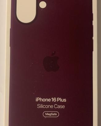 Apple Custodia MagSafe silicone per iPhone16plus