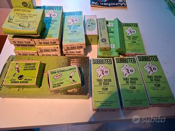 Lotto Subbuteo Anni 70 - HW scatole verdi C100