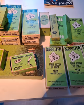 Lotto Subbuteo Anni 70 - HW scatole verdi C100