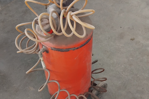 Impianto per detergente ad aria