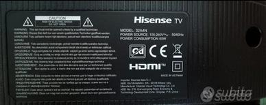 Smart TV 32' Hisens 