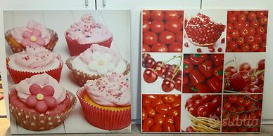 Coppia quadri da cucina