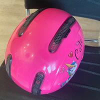 Casco bambina unicorno