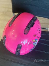 Casco bambina unicorno
