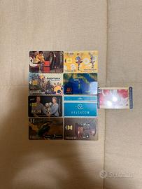 Schede telefoniche straniere e ricariche tel usate