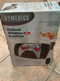 Homedics deluxe shiatsu cuscino massaggiante