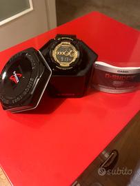 Orologio casio g-shock nero e oro