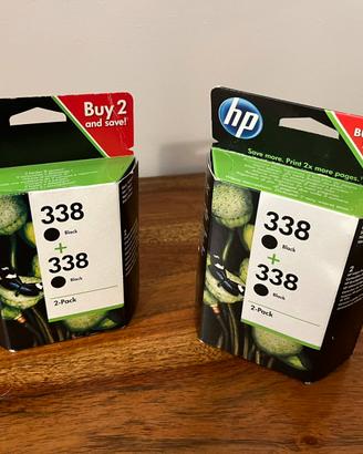 HP 338 Black Ink 2-Pack